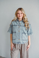 Faith Vintage Denim Jacket