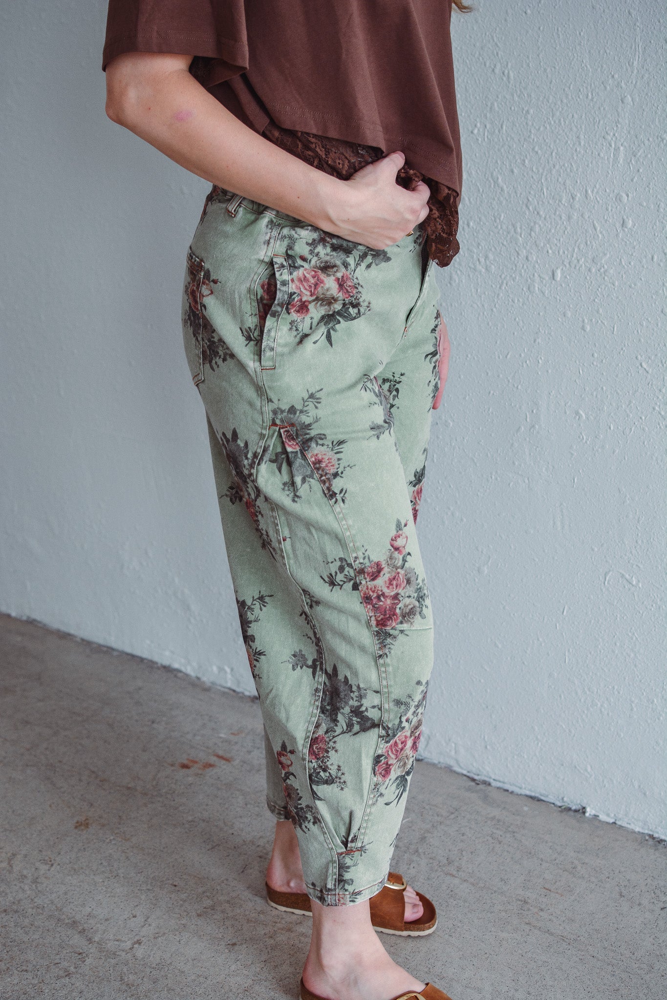 Matcha Bloom Pant