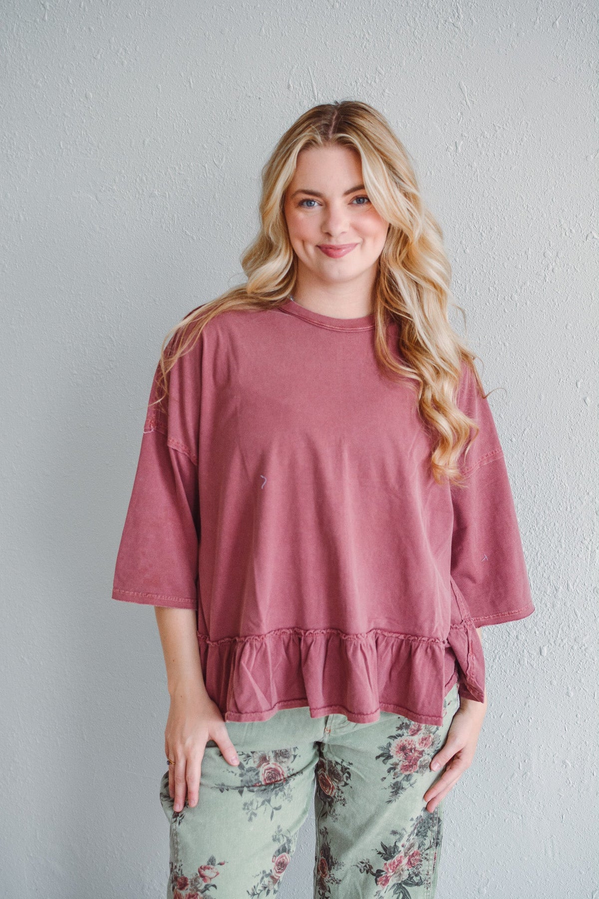 Marlee Mauve Top