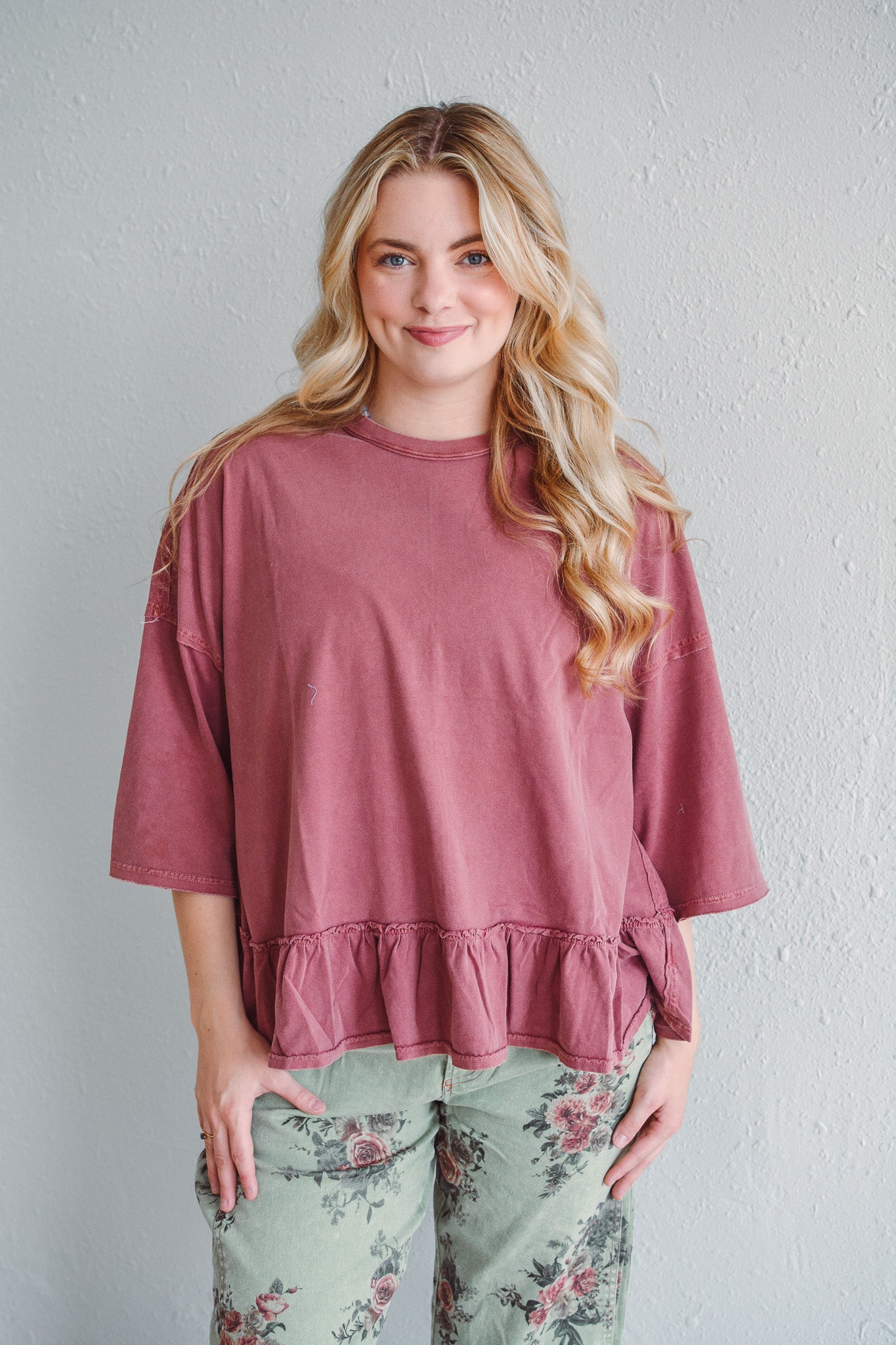 Marlee Mauve Top