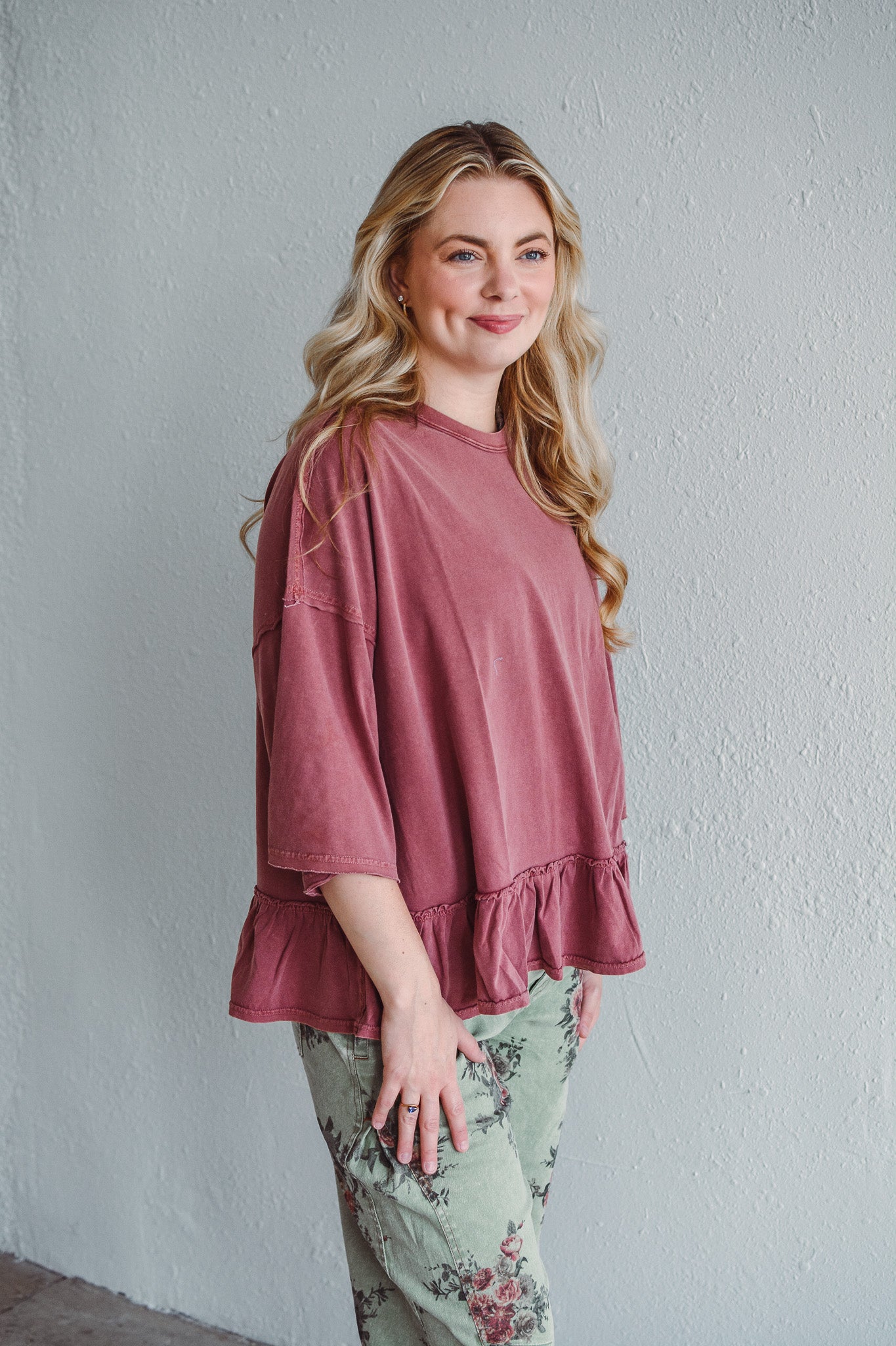 Marlee Mauve Top