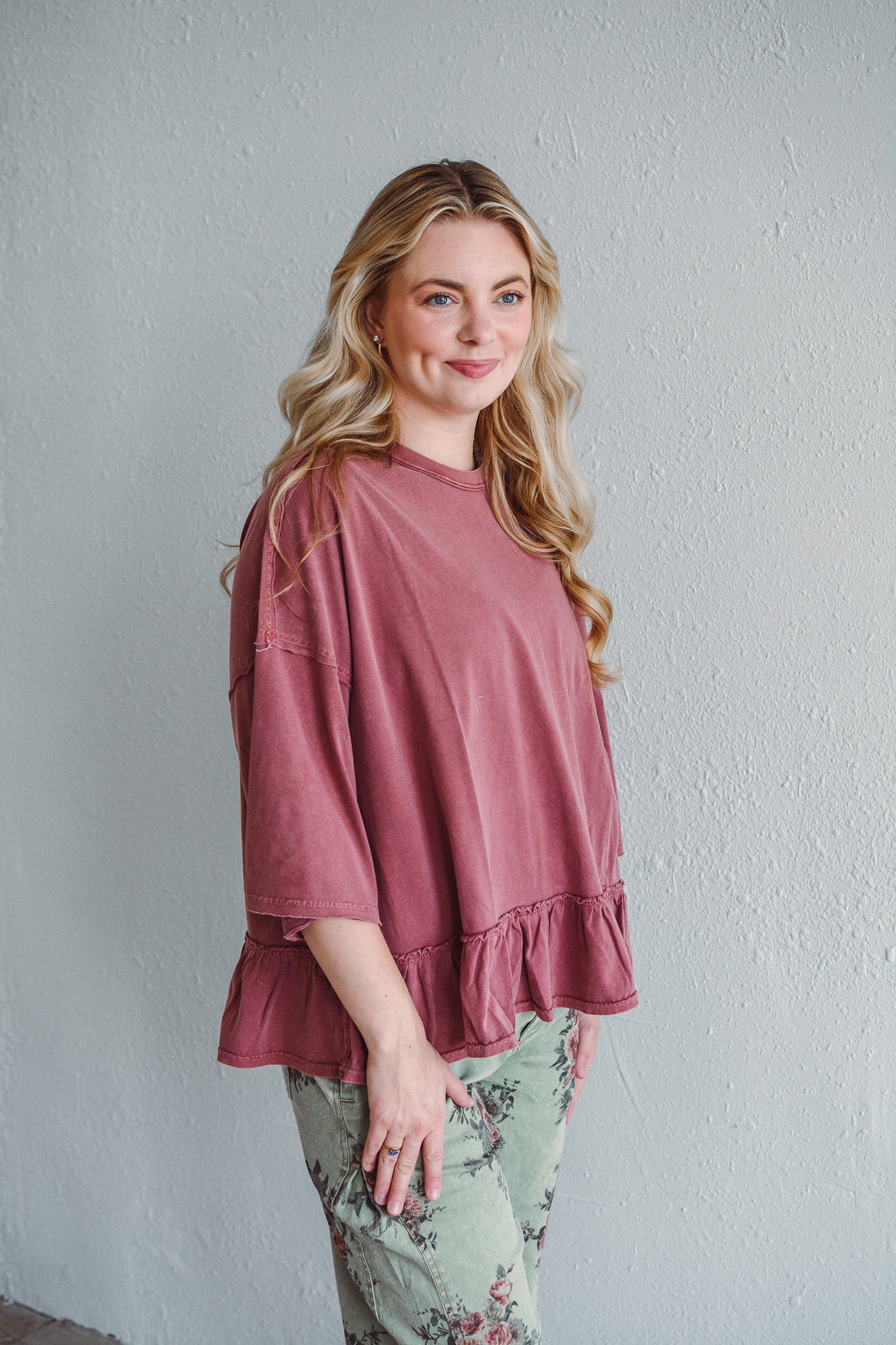 Marlee Mauve Top