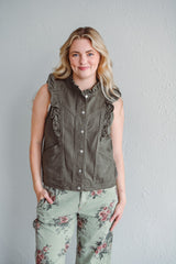 Emerson Ruffle Vest