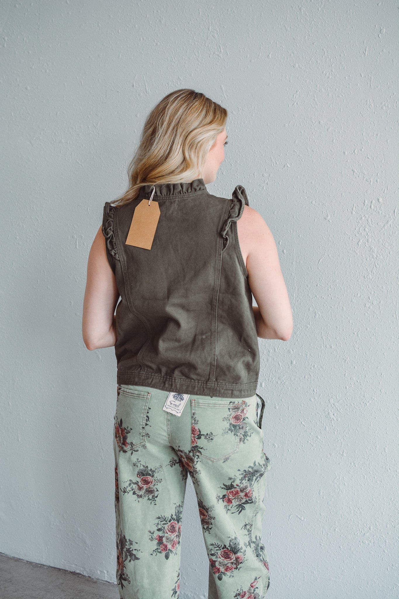 Emerson Ruffle Vest