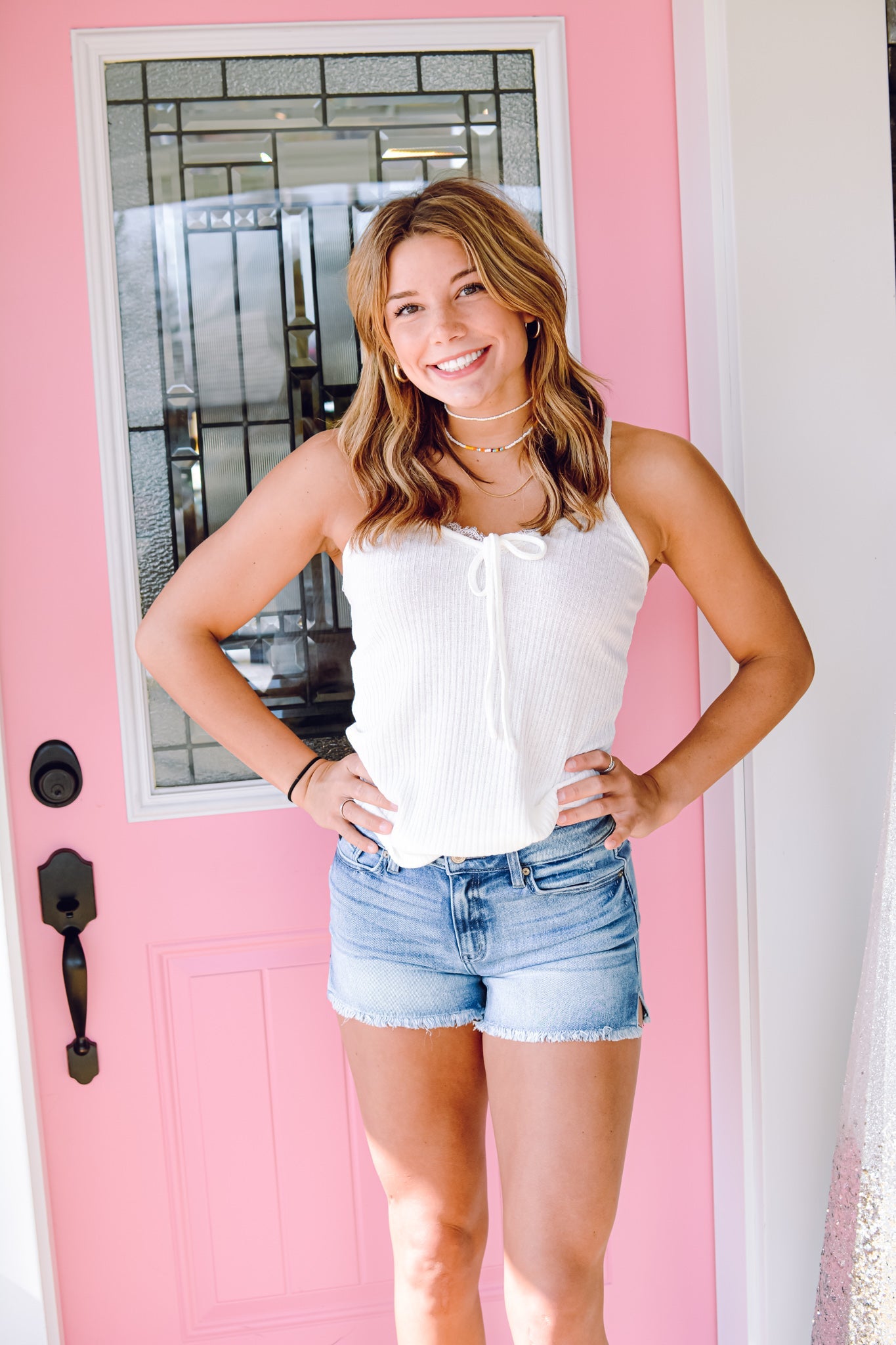 Lace Knit Tank