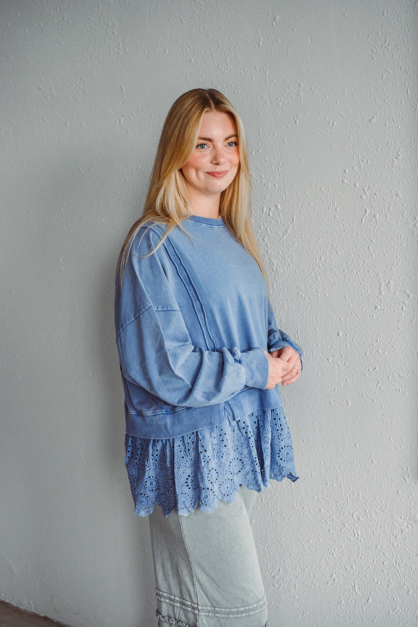 Periwinkle Days Top