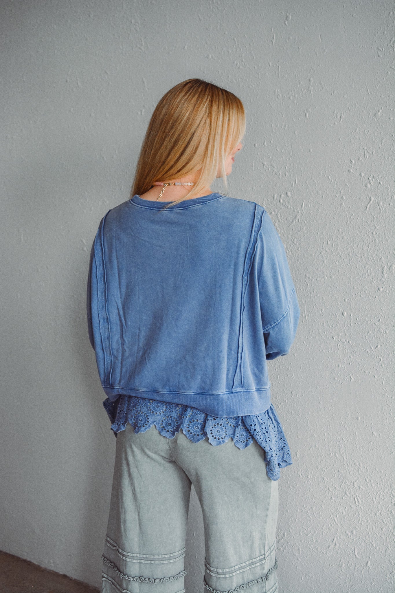 Periwinkle Days Top