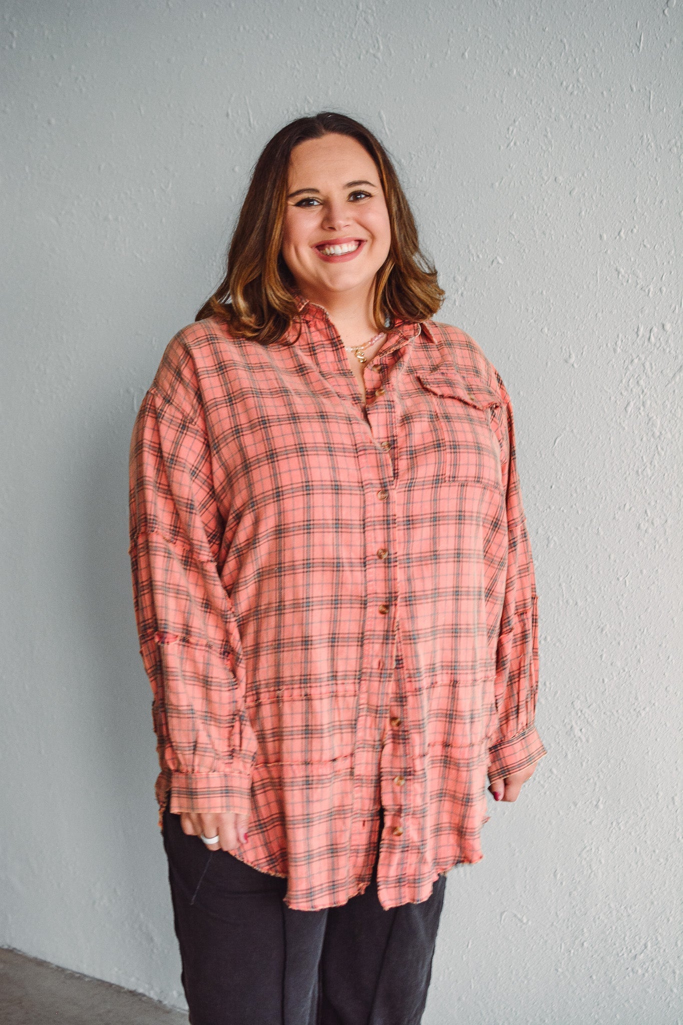 Pumpkin Spice Flannel