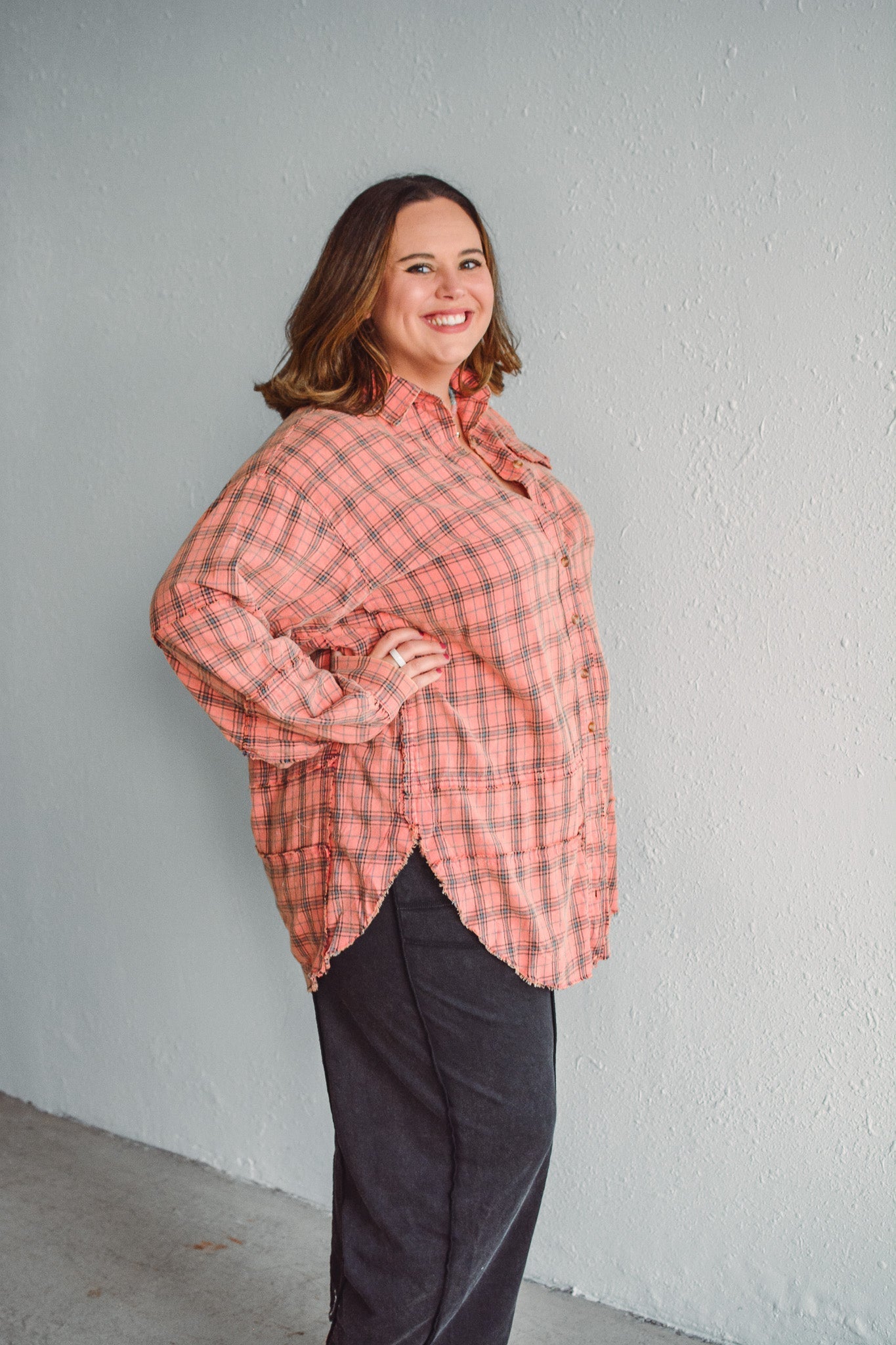 Pumpkin Spice Flannel