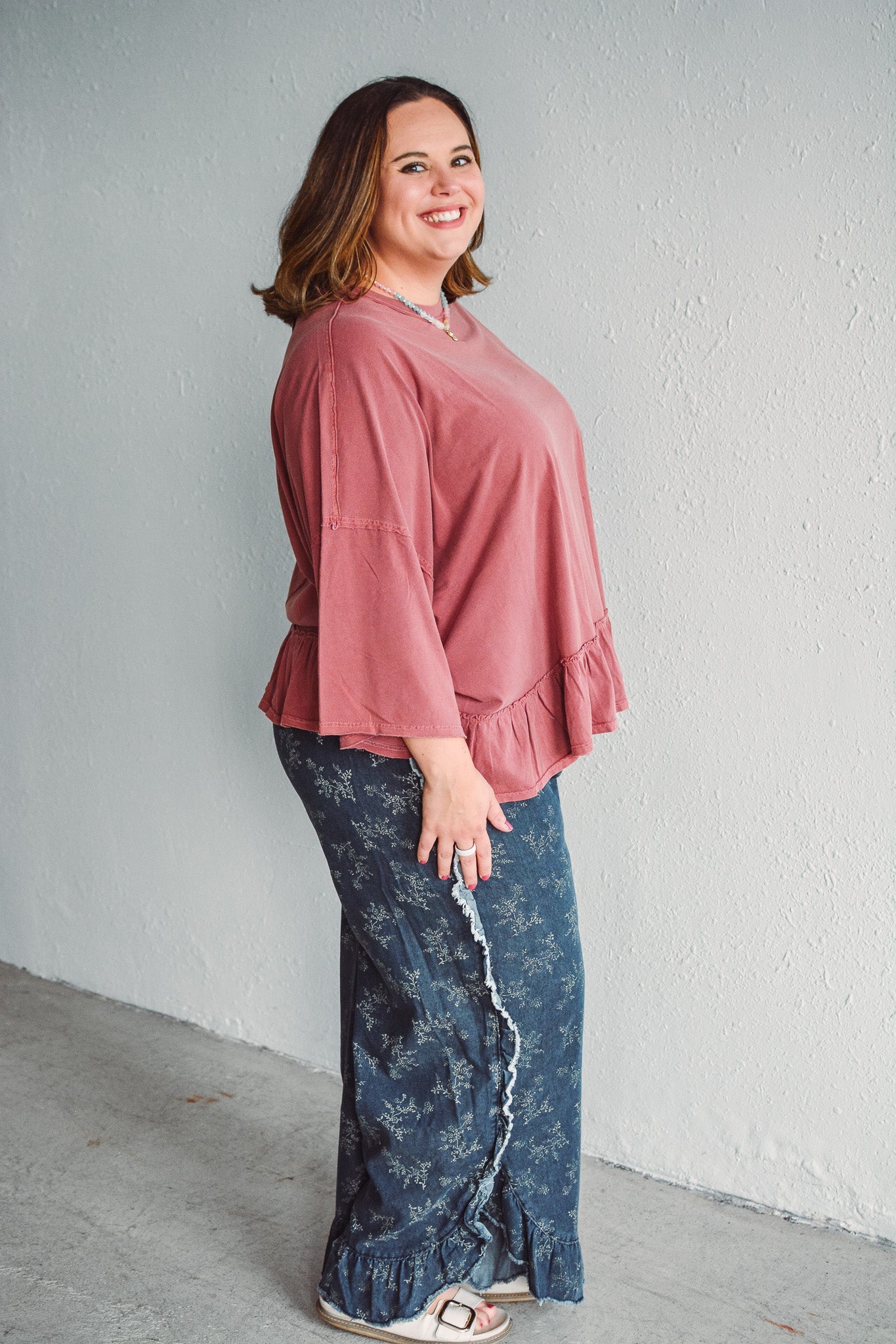Marlee Mauve Top