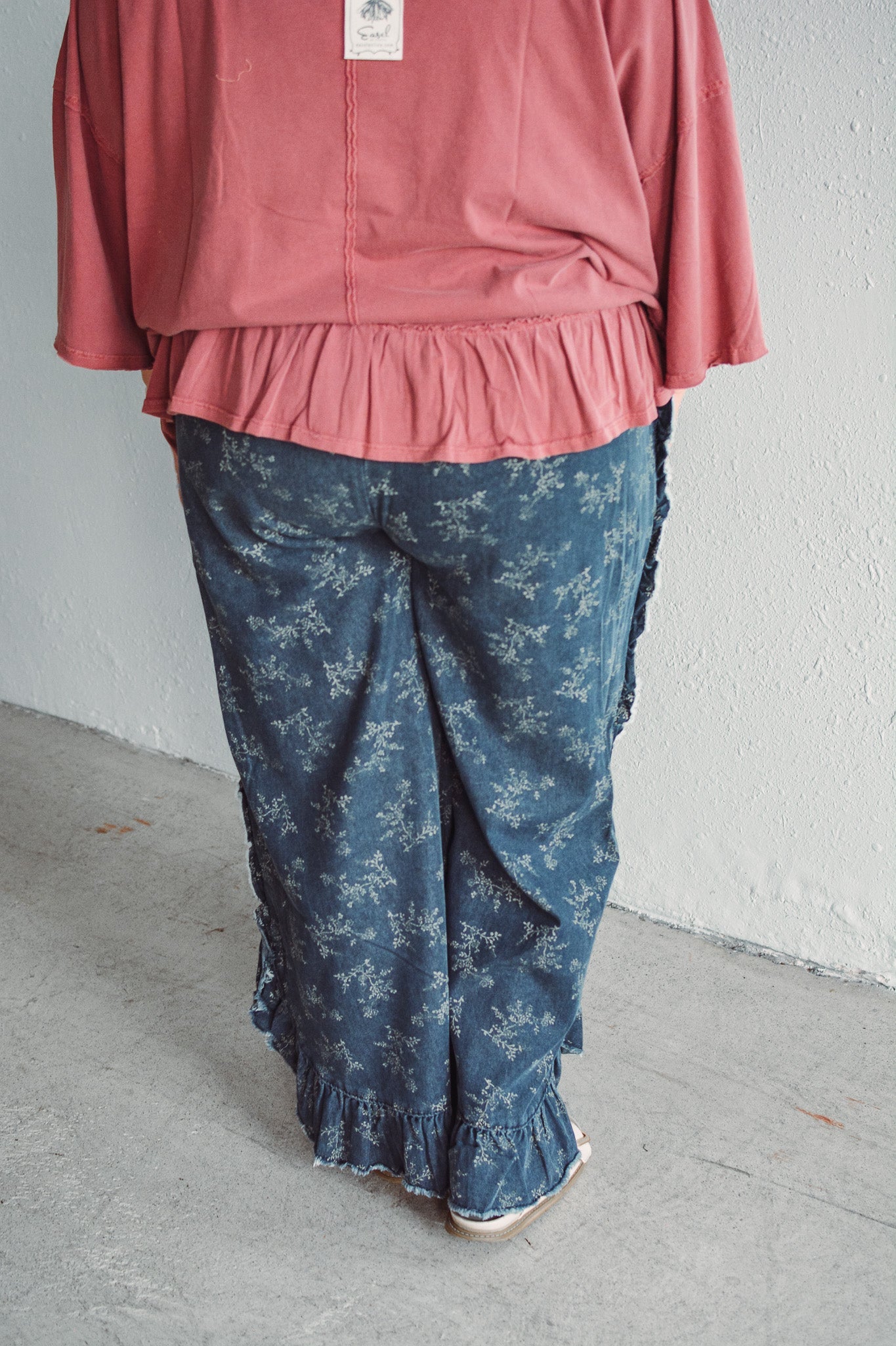 Fleur Ruffle Denim