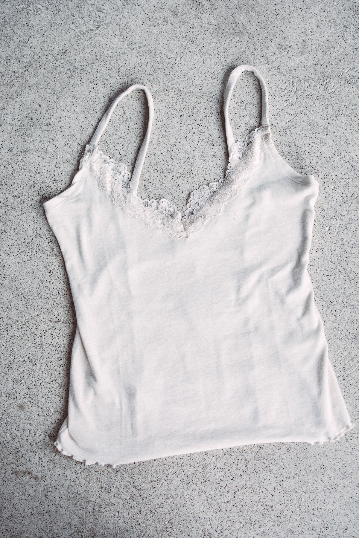 Cream Lace Camisole