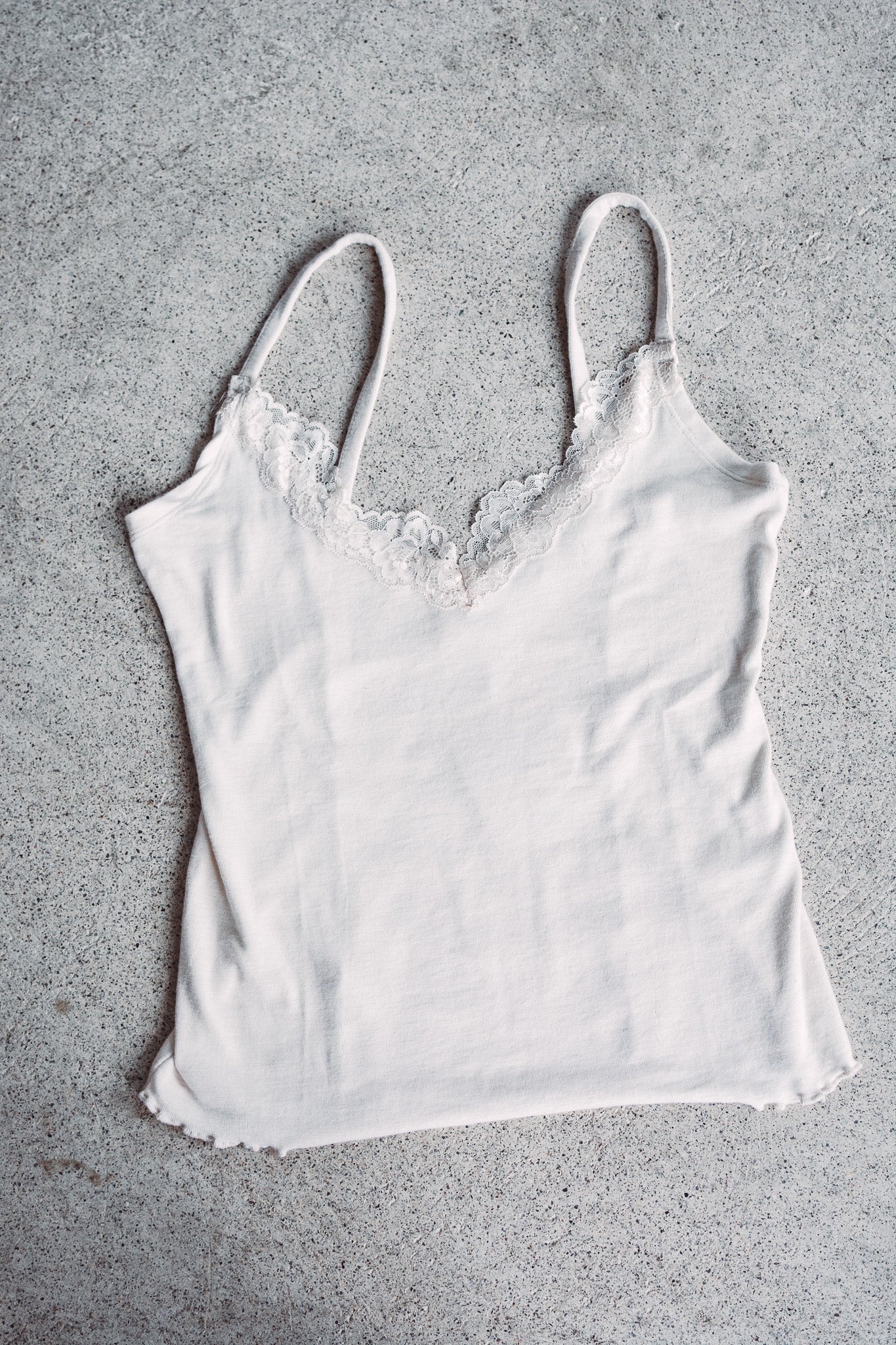 Cream Lace Camisole