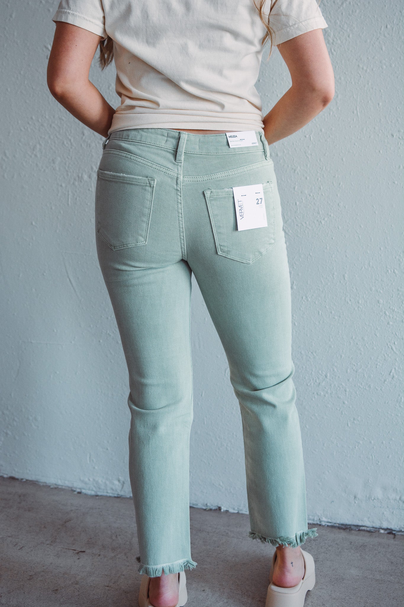 Mint Molly Mid-Rise Straights
