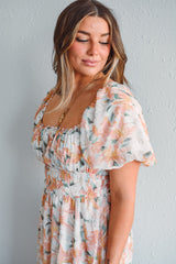 Pastel Floral Dress