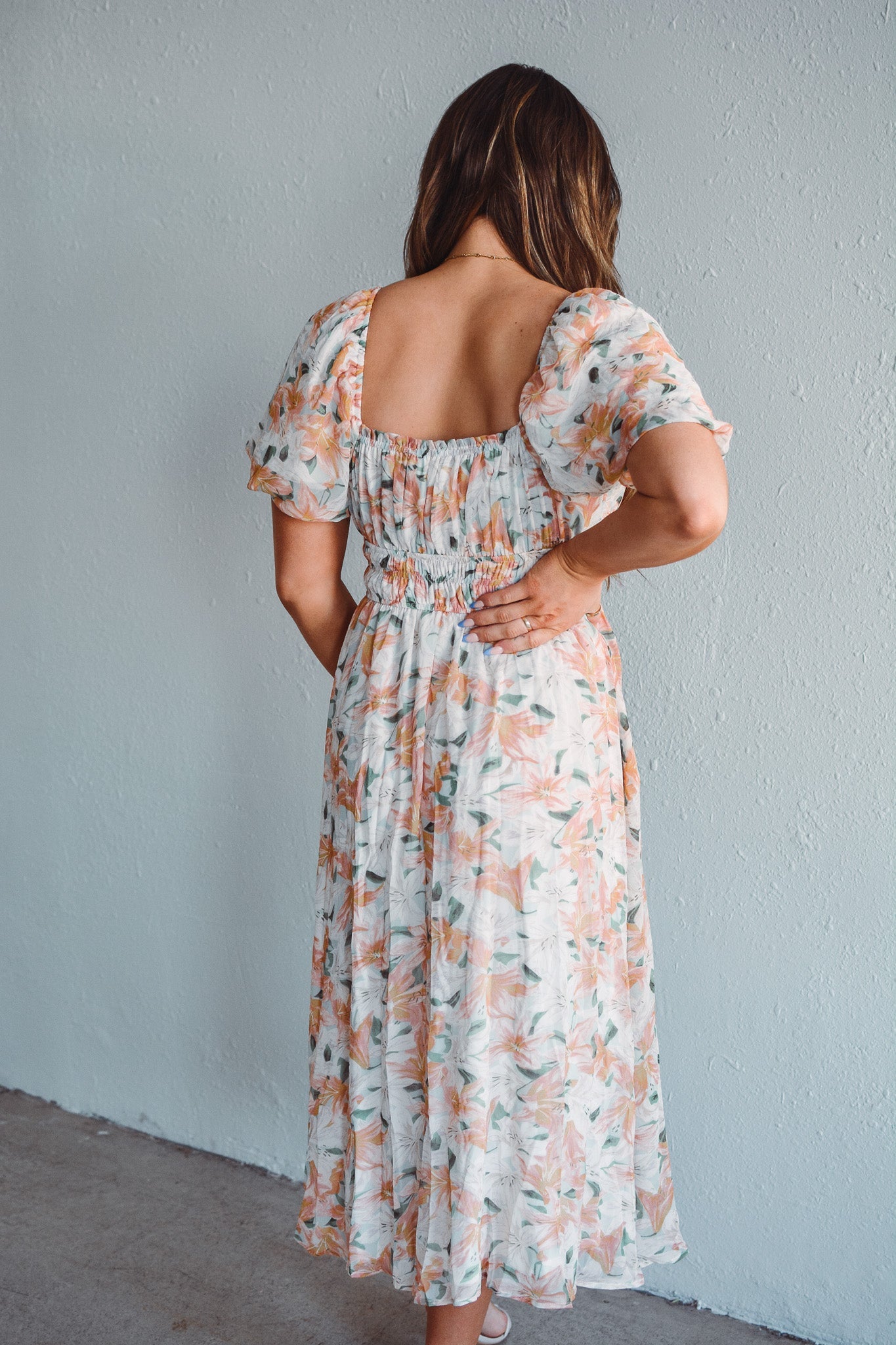 Pastel Floral Dress