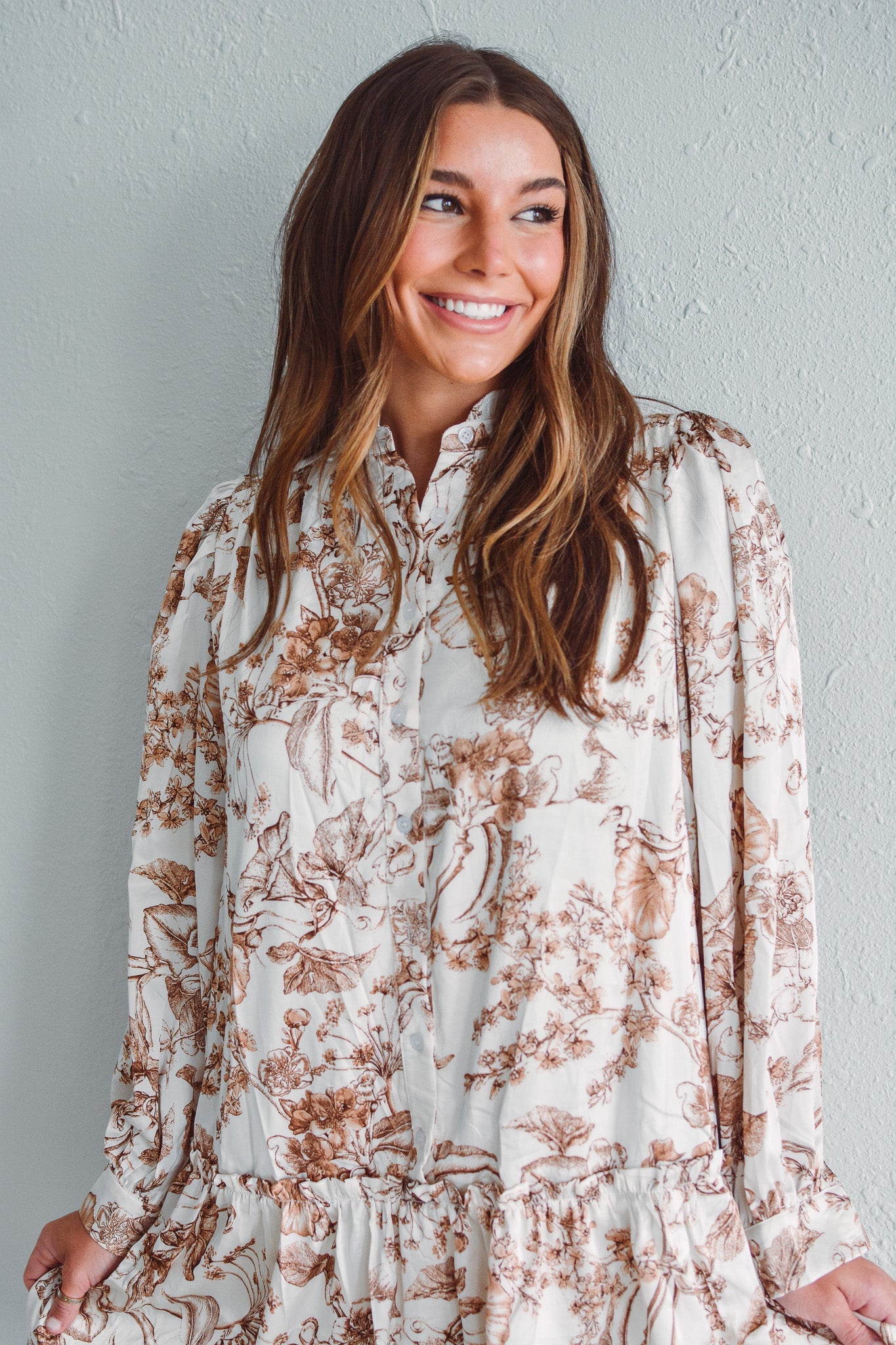 Ivory Blossom Dress