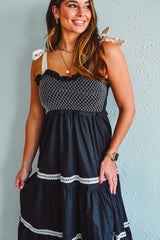 Lilly Smocked Maxi