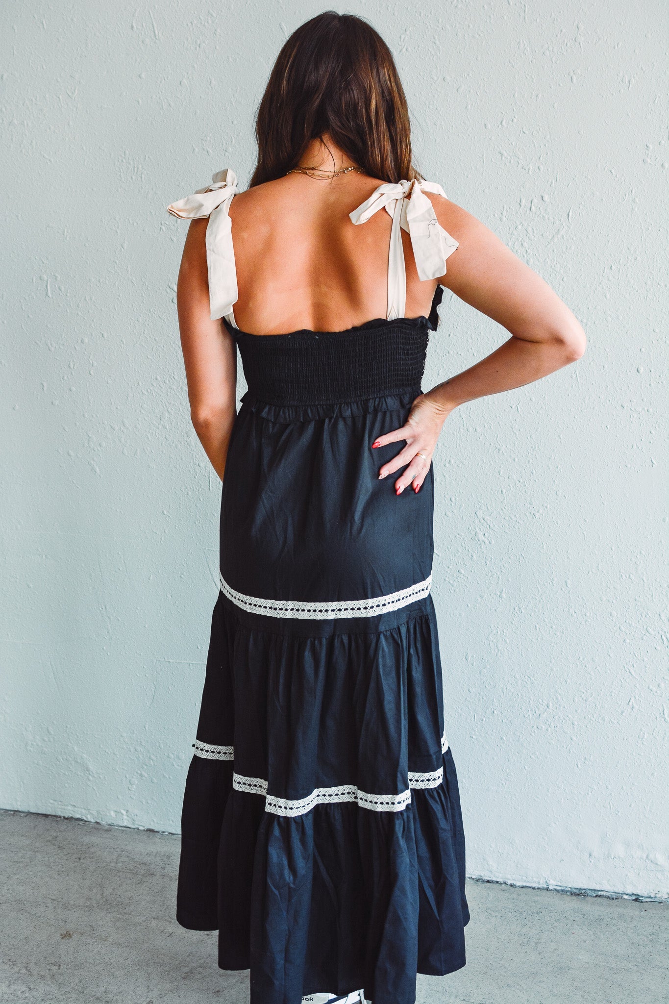 Lilly Smocked Maxi