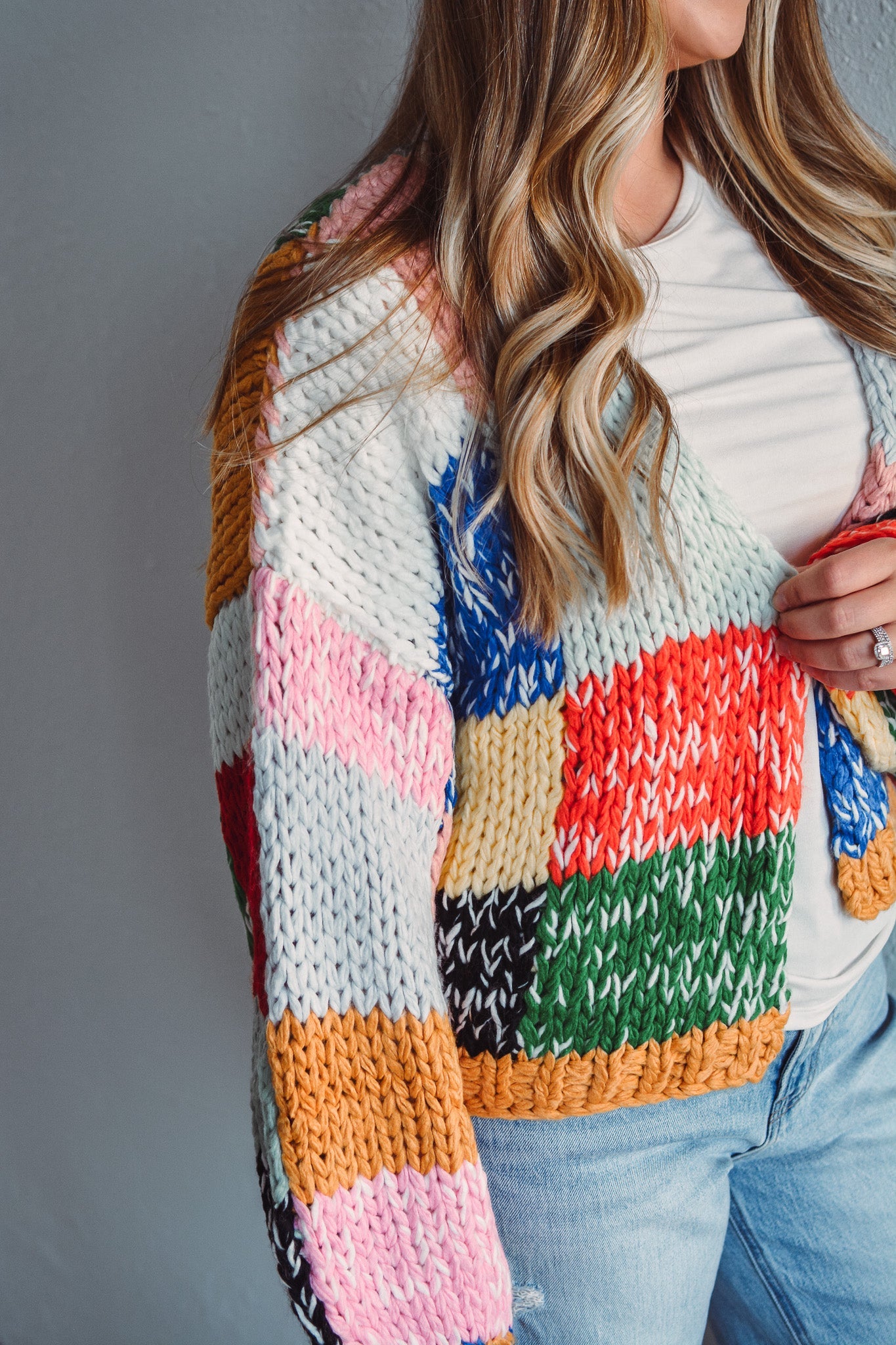 Rainbow Burst Cardigan