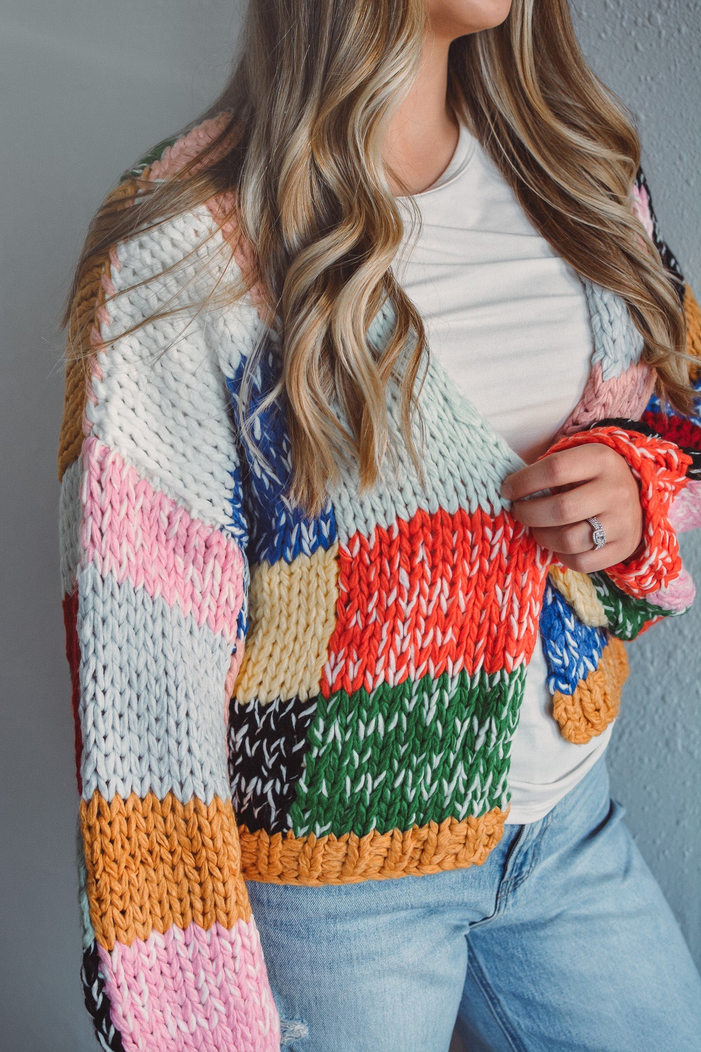 Rainbow Burst Cardigan