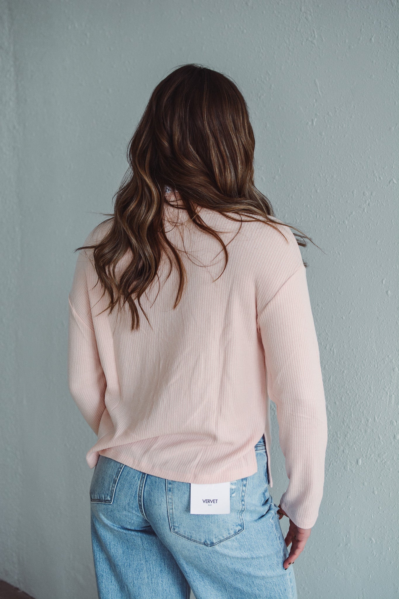 Hadley High Neck Pink