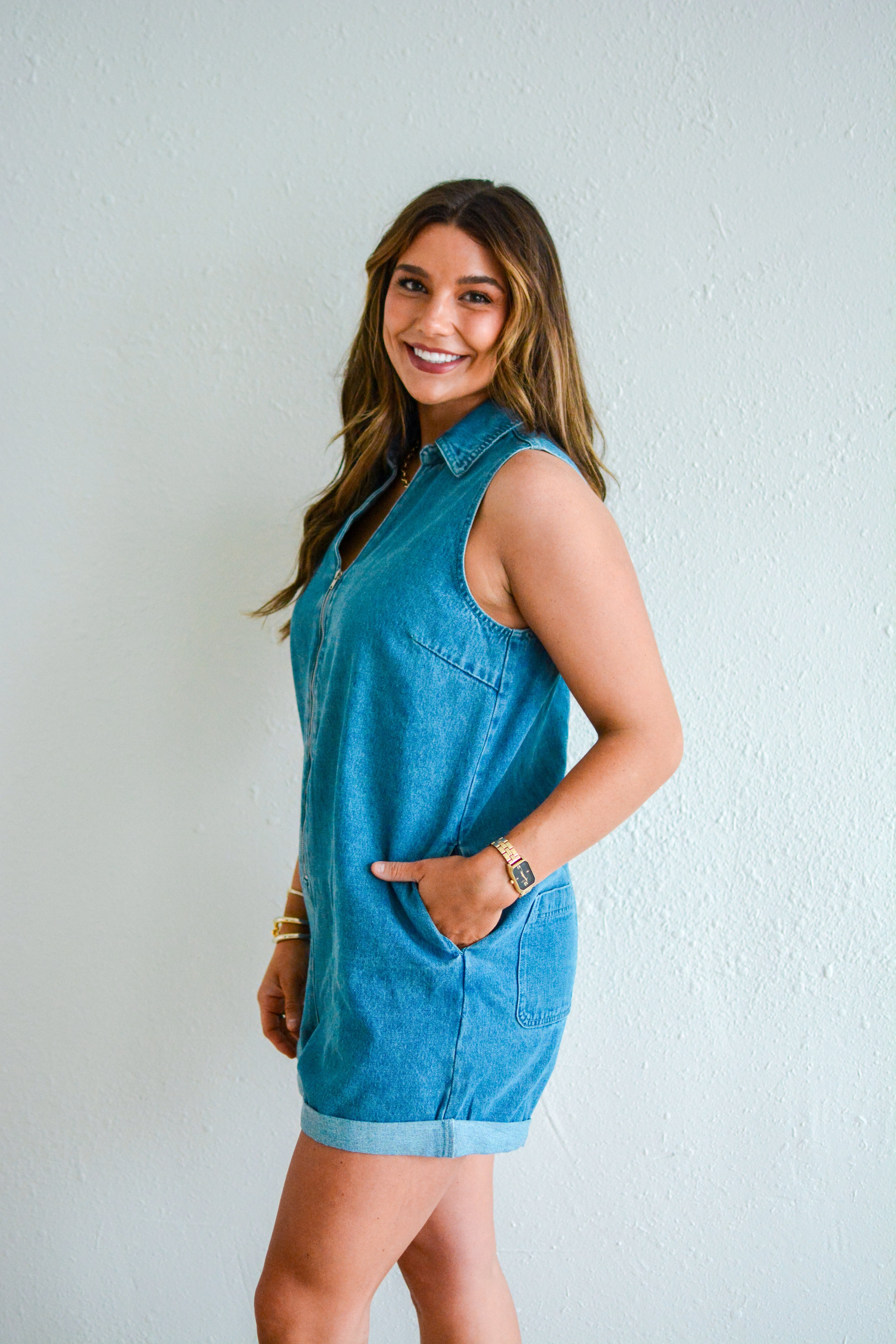 Jumping In Jean