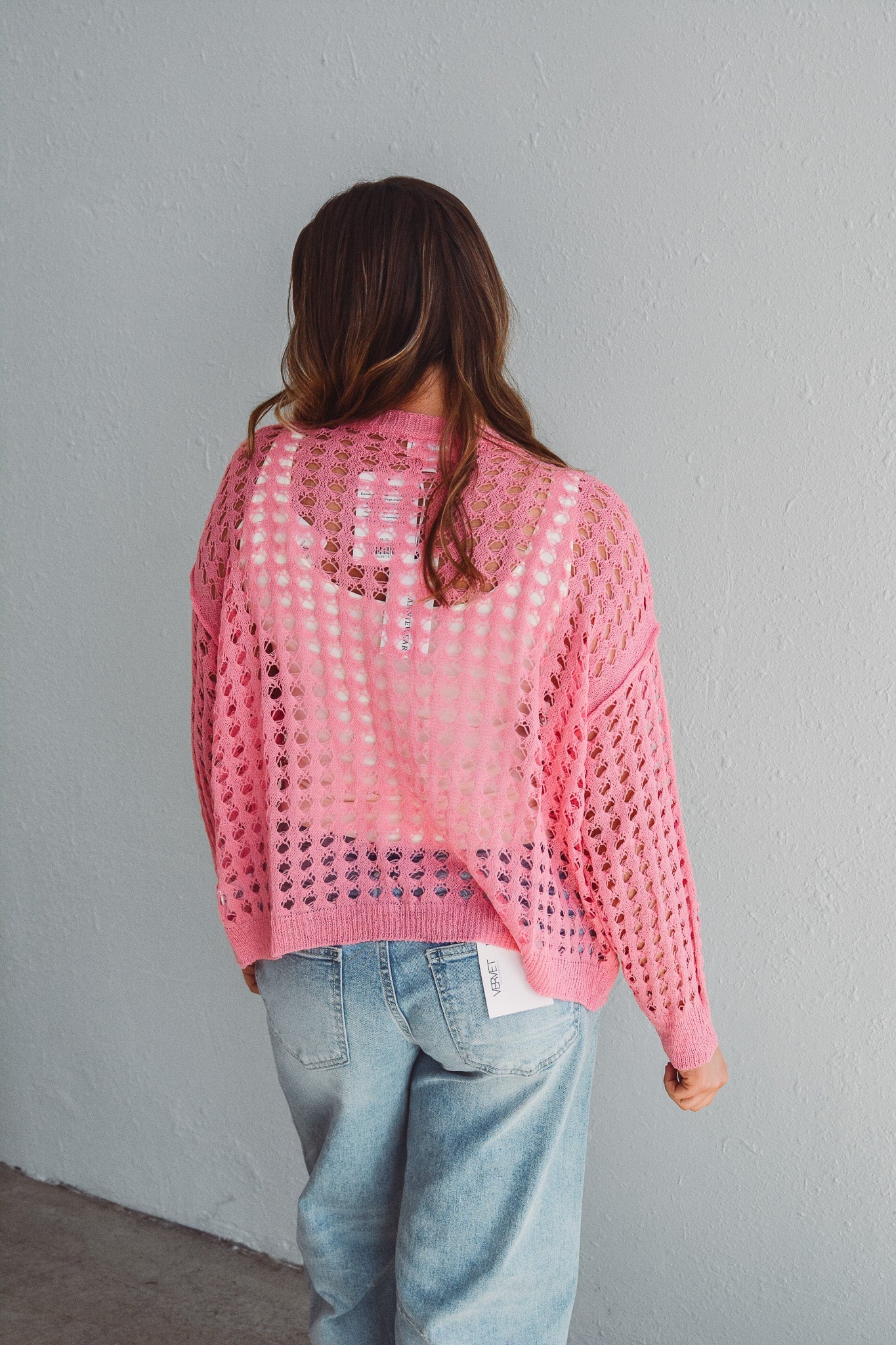 Pink Breeze Cardigan
