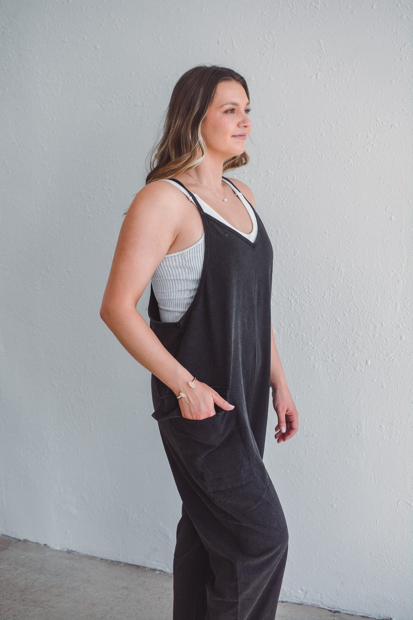 Olivia Washed Jumpsuit