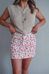 Pink Petal Skirt