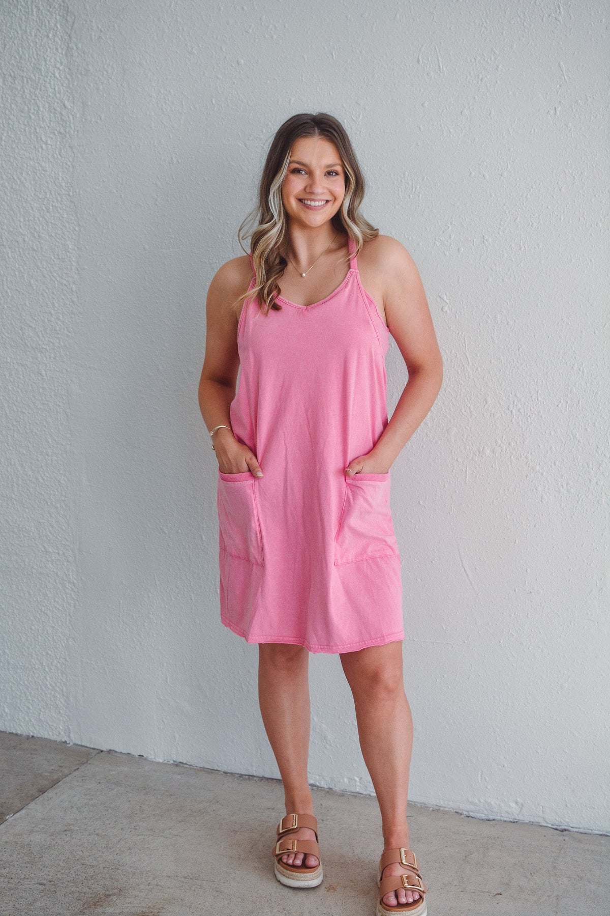 Pink Travel Dress
