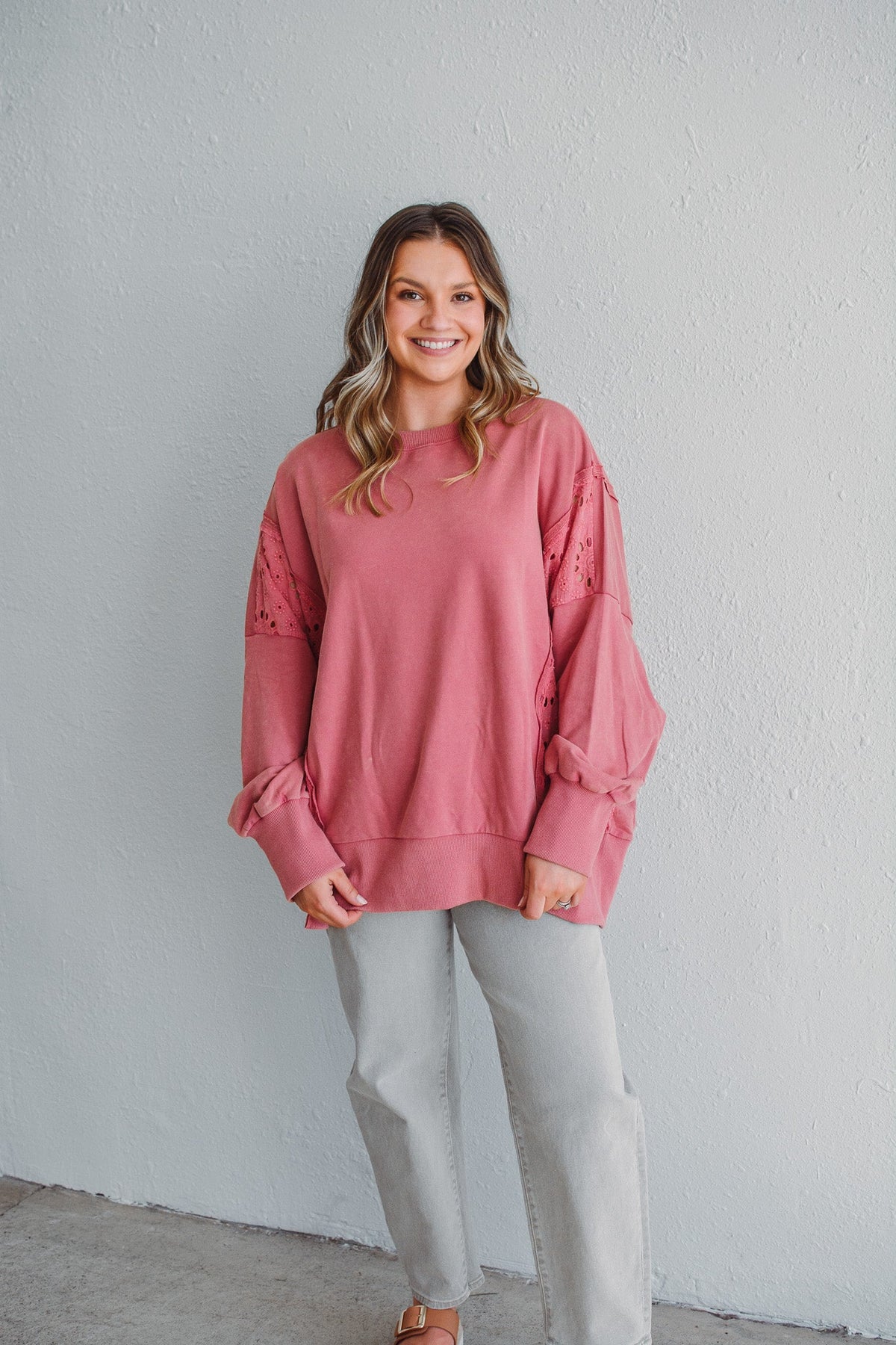 Maria Mauve Top