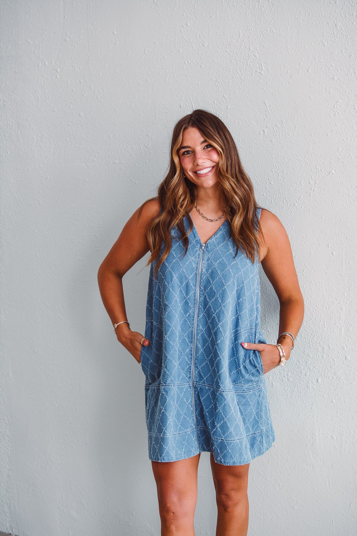 Hometown Girl Denim Dress