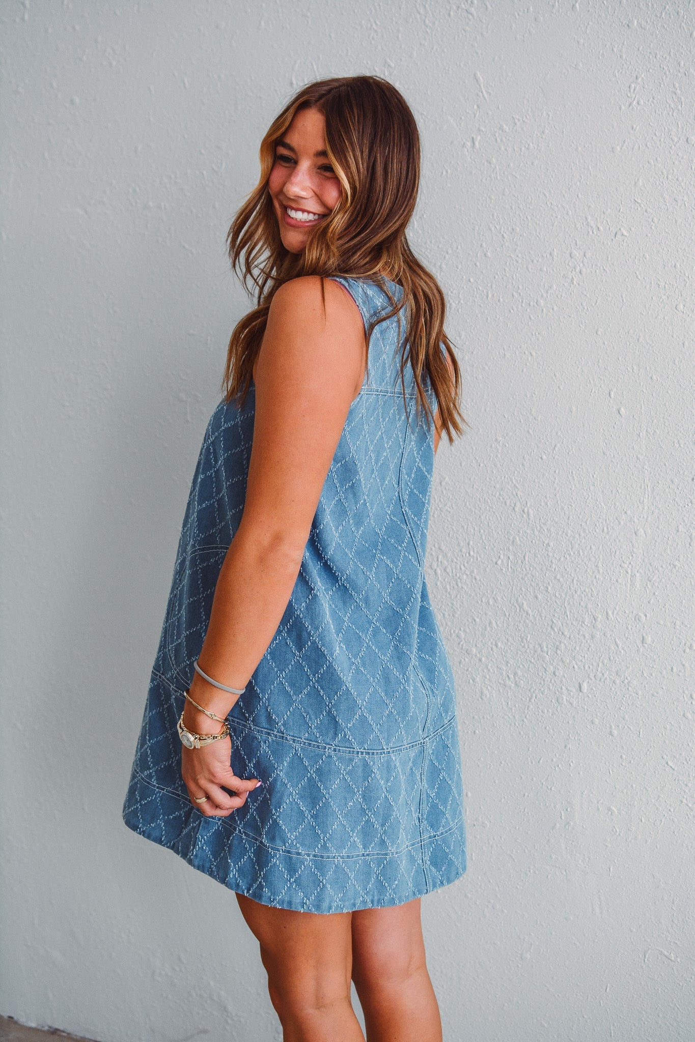 Hometown Girl Denim Dress