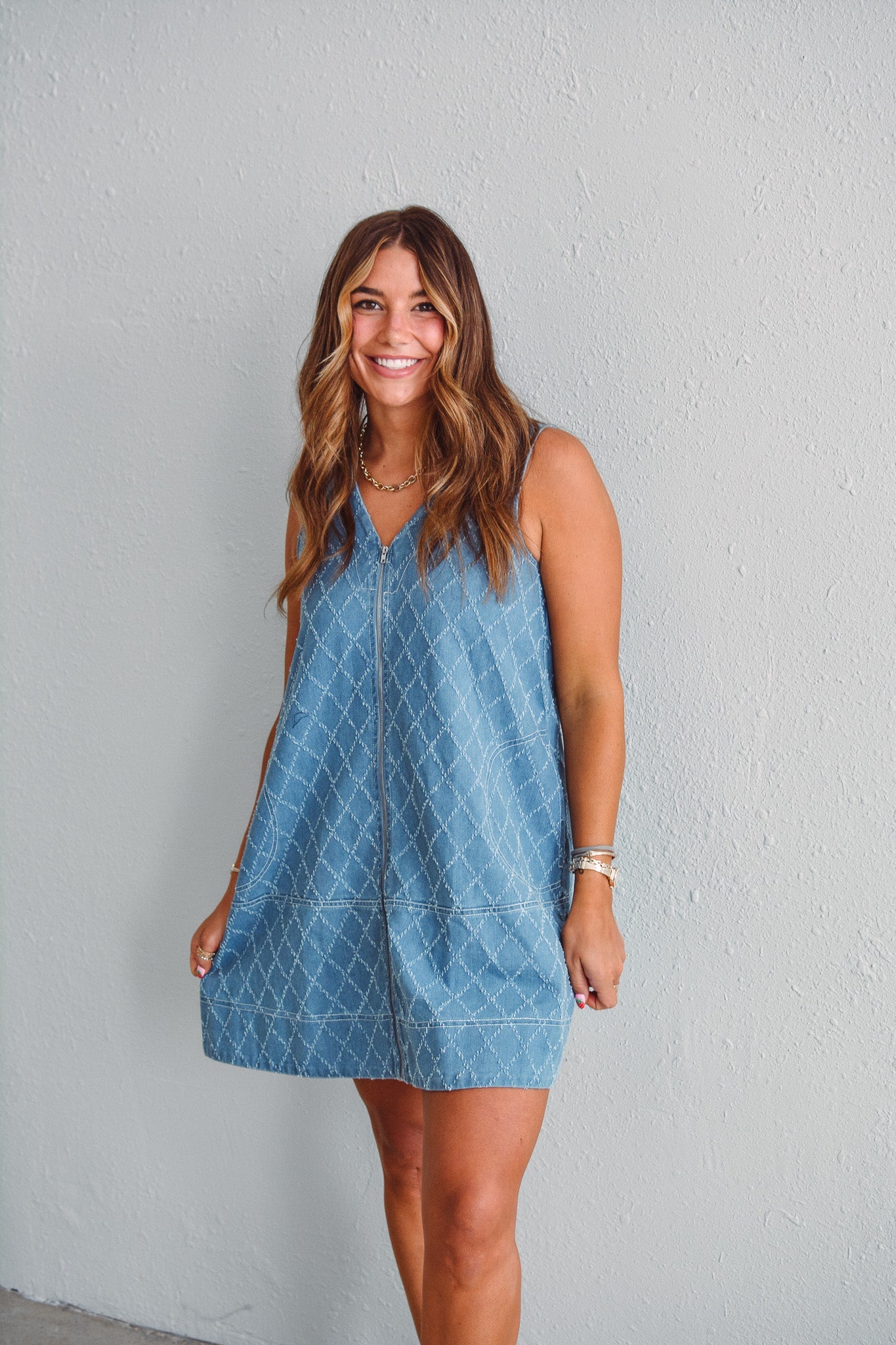 Hometown Girl Denim Dress
