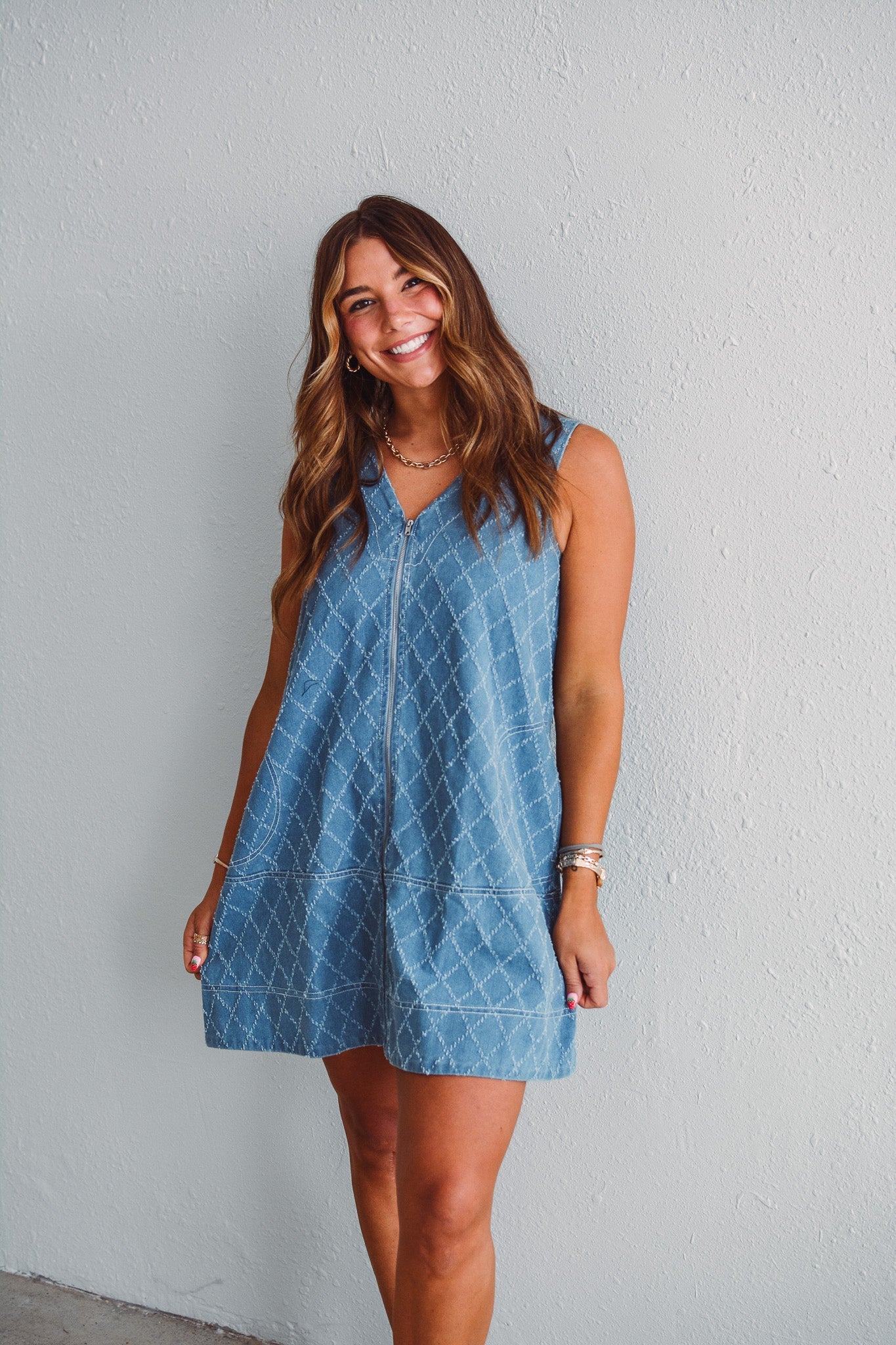 Hometown Girl Denim Dress
