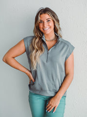 No Hurry Half-Zip