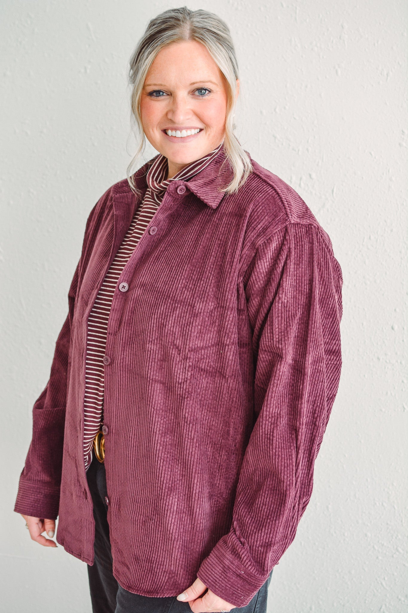 Peru Plum Corduroy