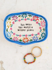 Natural Life Better Place Dish