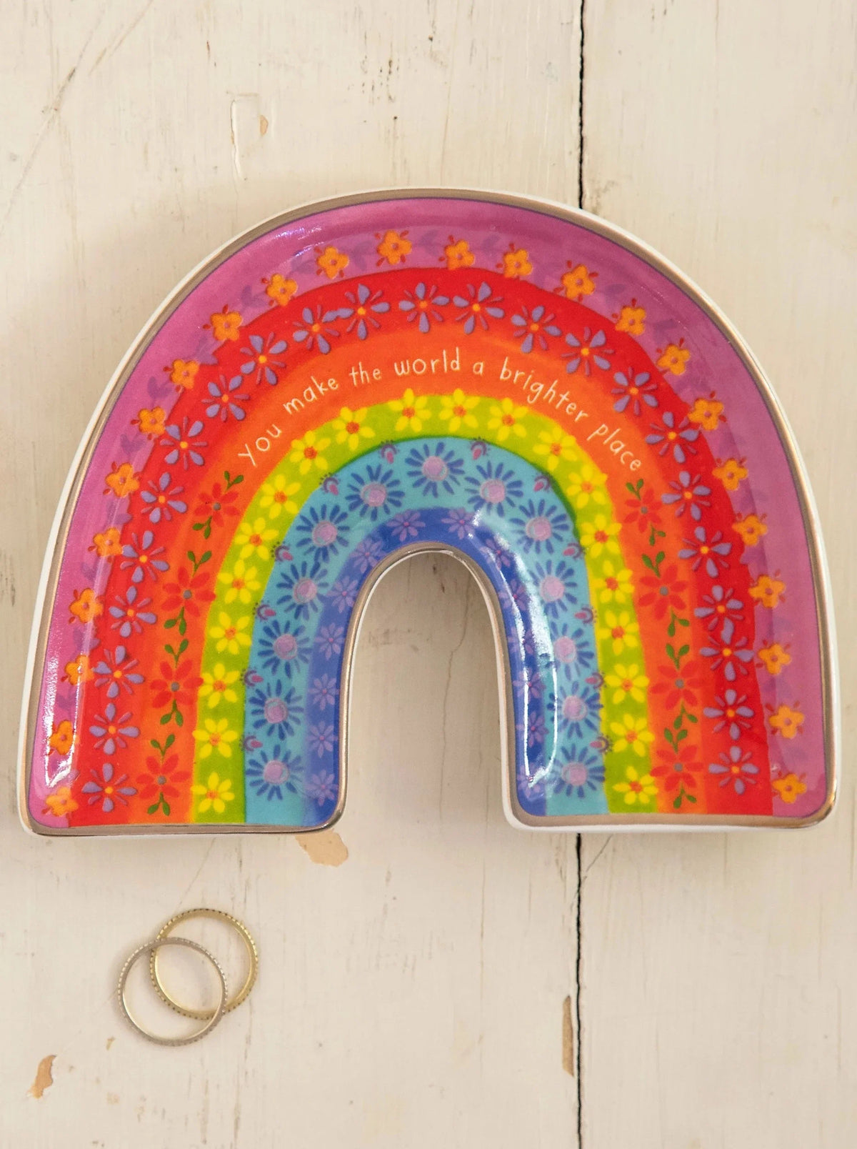 Natural Life Rainbow Dish