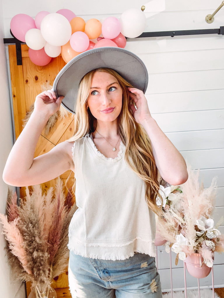 Natural Fringe Tank