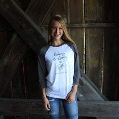 Kindness is Always in Style Baseball Top