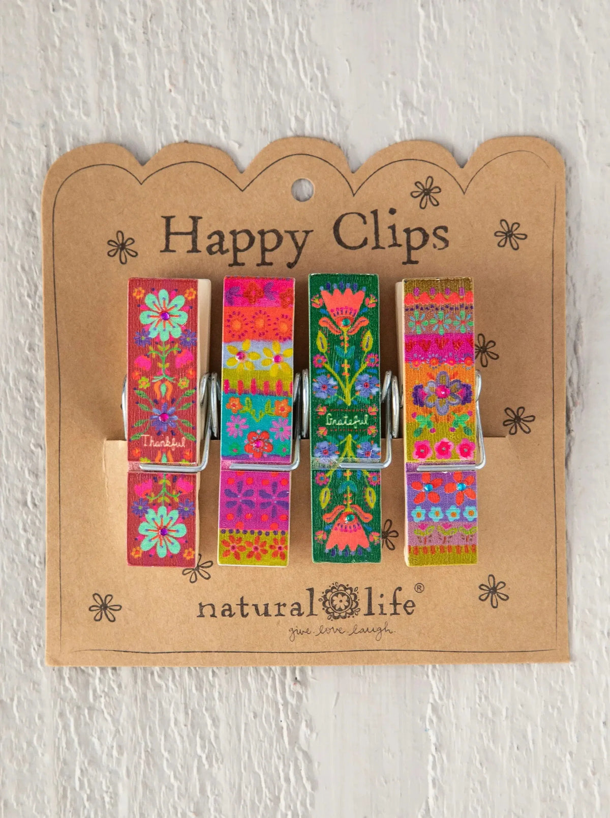 Natural Life Grateful Clips