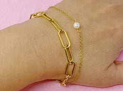 Pearl Layered Bracelet