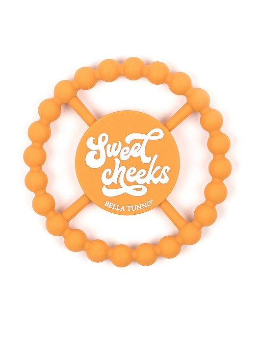 Orange Wheel Teether