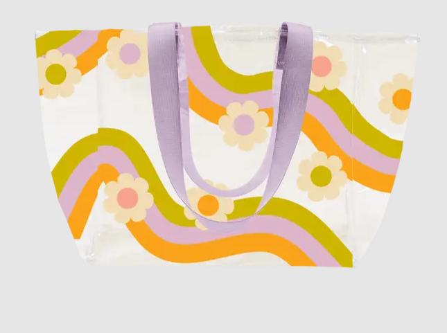 Medium Wavy Daisy Tote