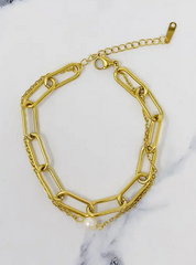 Pearl Layered Bracelet