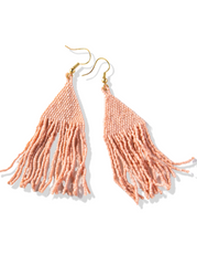 Ink & Alloy Solid Blush Earrings