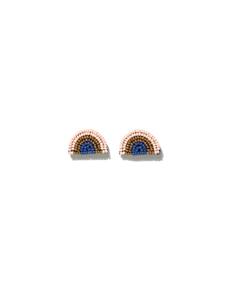 Ink & Alloy Blush Rainbow Earrings