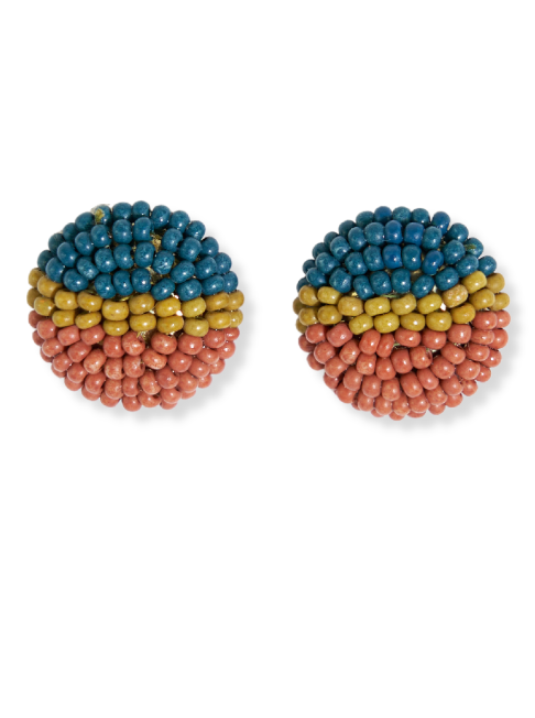 Ink & Alloy Elizabeth Striped Earrings